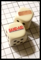 Dice : Dice - My Designs - Grocery Band Aid Mixed Pair - Sept 2012